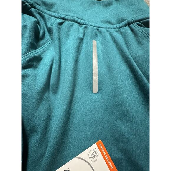 Jockey Womens Pullover Quarter Zip Moisture Wicking Thumbholes Size Small Active - Picture 3 of 5